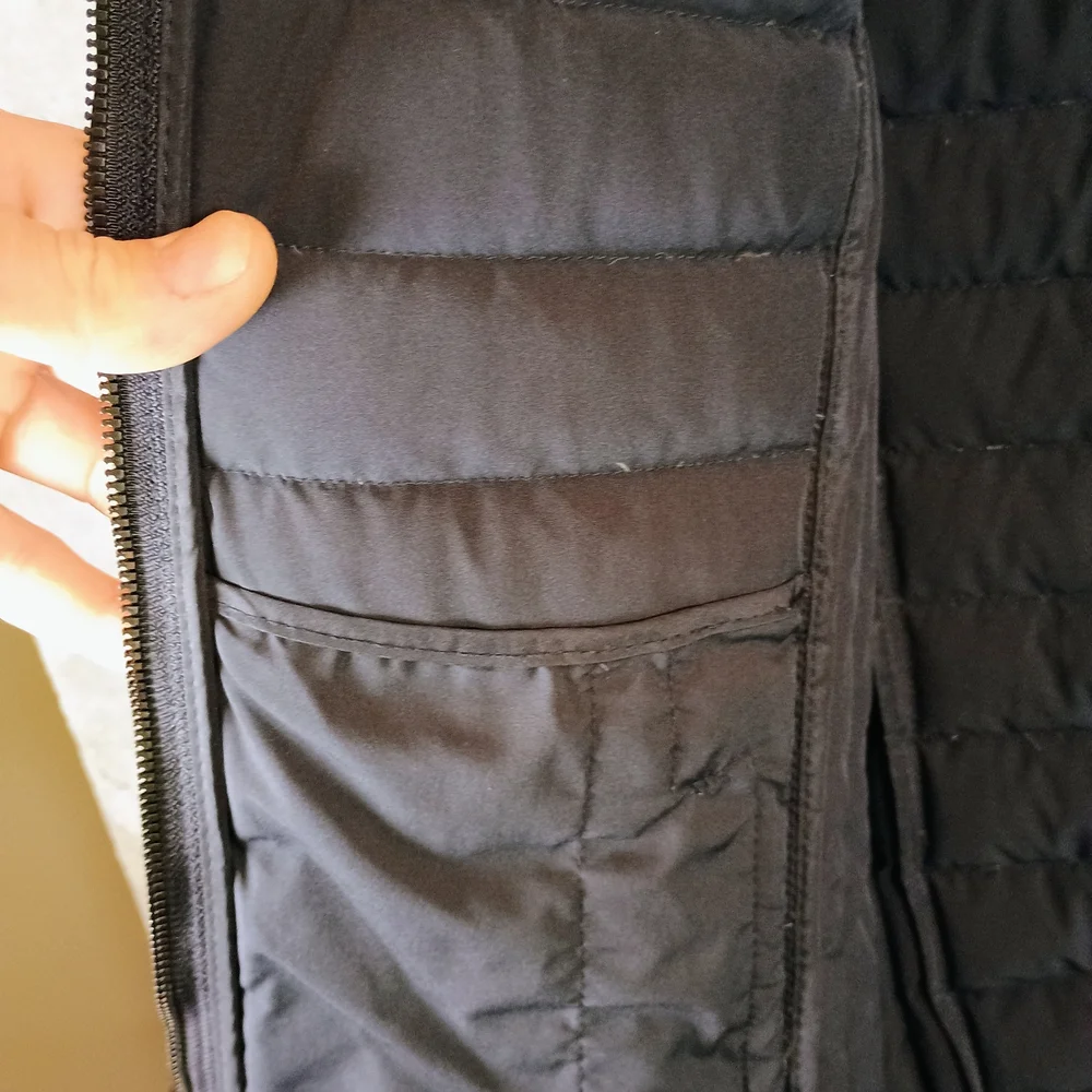 Michael Kors Black Quilted Hooded Puffer Jacket Women's Small
